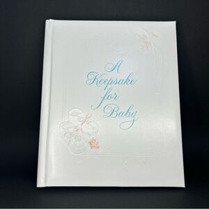 New hallmark a keepsake for baby memory book 9x11